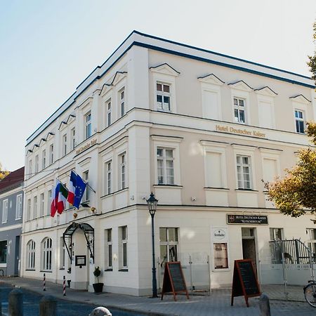 Hotel & Restaurant "Deutscher Kaiser" Perleberg Kültér fotó